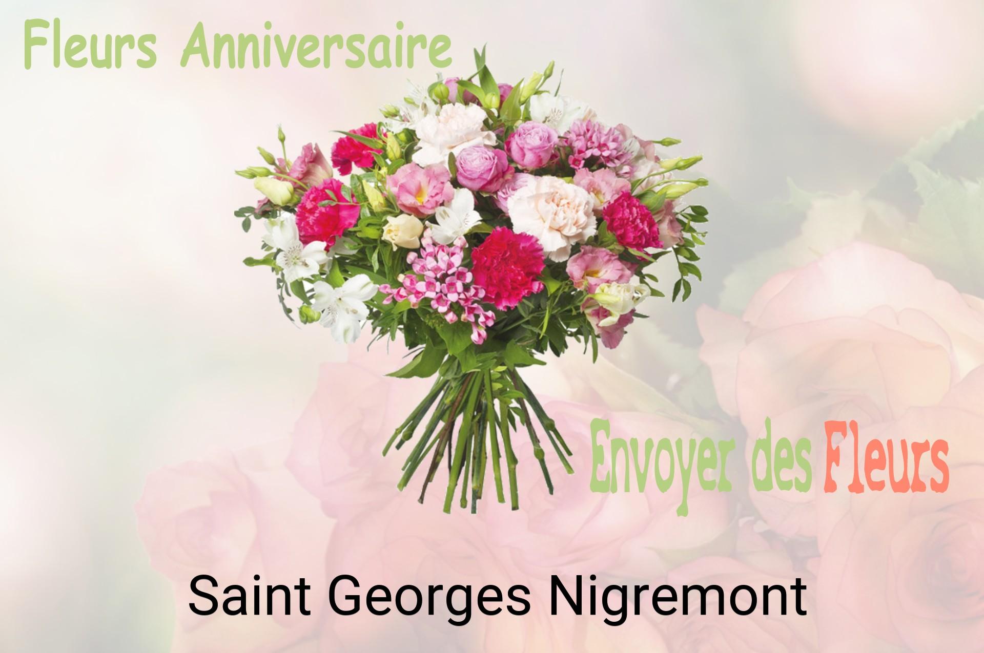 Bouquet de fleurs d’anniversaire livré à Saint-Georges-Nigremont